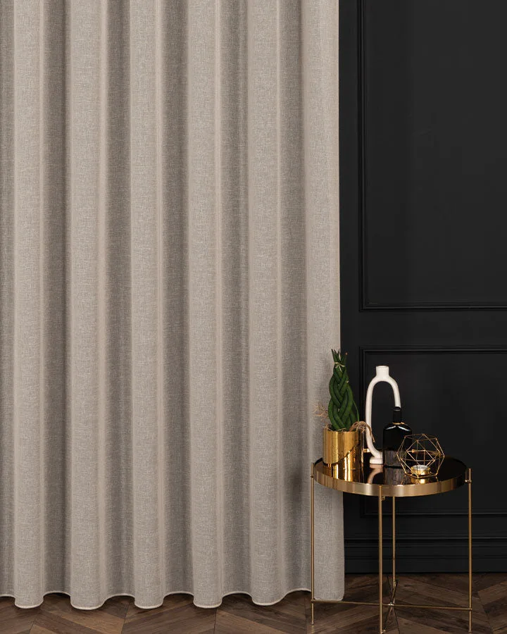 PETRA beige transparent wavegardin fra EasyGardin